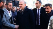 İçişleri Bakanı Soylu Abdülkerim Çevik'in ailesine taziye ziyaretinde bulundu