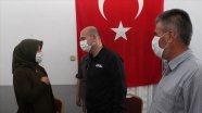 İçişleri Bakanı Soylu Hatay'da şehit ailesine taziye ziyaretinde bulundu