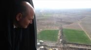İçişleri Bakanı Soylu Türkiye-Yunanistan sınırını havadan inceledi