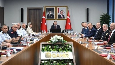 İ&ccedil;işleri Bakanlığı'nda NATO Zirvesi kapsamında g&uuml;venlik tedbirlerine ilişkin toplantı yapıldı