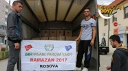 İHH&#039;dan Kosovalı gazi ve şehit yakınlarına gıda yardımı