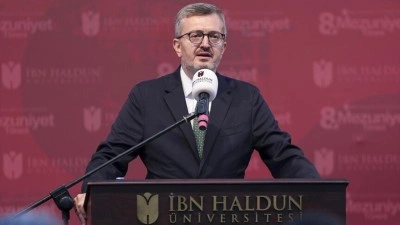 İletişim Başkanı Duran, İbn Haldun &Uuml;niversitesi 8. Mezuniyet T&ouml;reni'nde konuştu