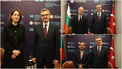 İletişim Başkanı Duran, STRATCOM Zirvesi kapsamında g&ouml;r&uuml;şmeler ger&ccedil;ekleştirdi
