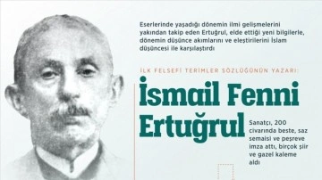 İlk felsefi terimler sözlüğünün yazarı: İsmail Fenni Ertuğrul