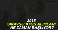 İlkokul, Lise, Ortaokul, Üniversite sınavsız memur alımı ne zaman 2018 !