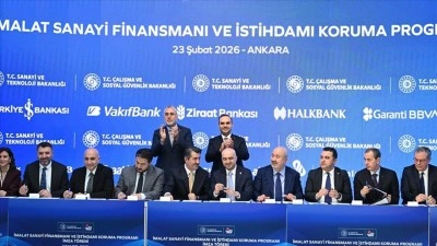 "İmalat Sanayi Finansmanı ve İstihdamı Koruma Programı İmza T&ouml;reni" yapıldı