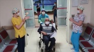 İmmün plazma ile Kovid-19/ koronavirüsten kurtulan 65 yaşındaki hasta taburcu edildi