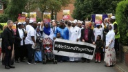 İngiltere'deki İslamofobik saldırı protesto edildi