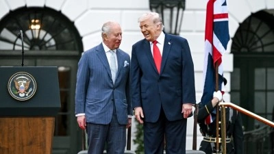 İngiltere Kralı 3. Charles'ın ABD gezisindeki 'kinayeleri' sosyal medyanın g&uuml;ndeminde