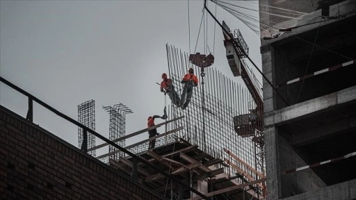 İnşaat üretim endeksi ekimde yıllık yüzde 28 arttı