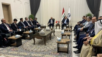 Irak'ta temaslarını s&uuml;rd&uuml;ren MİT Başkanı Kalın, Kerk&uuml;k'&uuml; ziyaret etti
