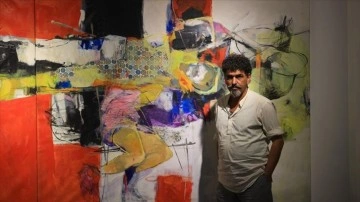 Iraklı ressam, ülkesinin resim sanatında 'dünyadan kopuk olduğu' görüşünde