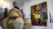 Iraklı sanatçıların çağdaş sanat sergisi açıldı