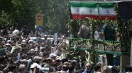 İran'da hayatını kaybedenler için cenaze töreni düzenlendi