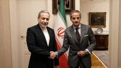 İran Dışişleri Bakanı Erak&ccedil;i, UAEA Başkanı Grossi ile ABD m&uuml;zakereleri hakkında g&ouml;r&uuml;şt&uuml;