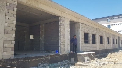 İslahiye'de deprem sonrası sağlık yatırımları s&uuml;r&uuml;yor