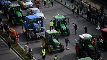 İspanyol çiftçiler "tarihi" olarak nitelendirdikleri Madrid'deki eylemlerini sonlandı