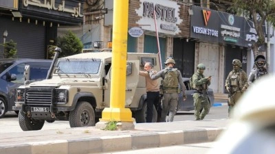 İsrail askerleri, Batı Şeria'da 1 Filistinliyi yaraladı