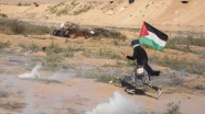 İsrail askerleri Gazze sınırında 37 Filistinliyi yaraladı