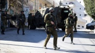 İsrail askerlerinden Batı Şeria’daki sözde barış planı protestosuna müdahale