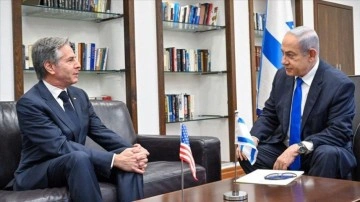 İsrail Başbakanı Netanyahu, ABD Dışişleri Bakanı Blinken ile görüştü