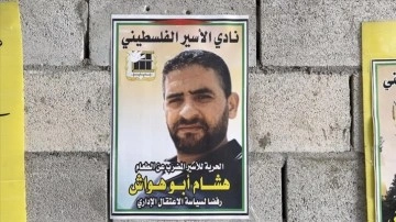 İsrail cezaevinde 4 aydır açlık grevi yapan Filistinli tutuklu hareket kabiliyetini yitirdi