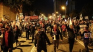 İsrail'de Netanyahu karşıtı gösteriler 34. haftasına girdi
