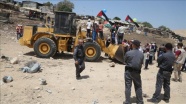 İsrail güçleri, Ağvar'da Filistinlilerin evlerini yıktı