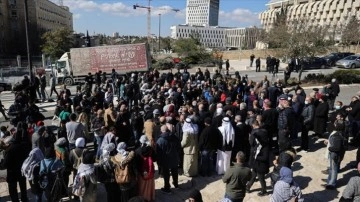 İsrail güçlerinden, Necef Çölü'ndeki uygulamaların protesto edildiği gösteriye müdahale