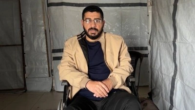 İsrail hapishanelerinde bir bacağını kaybeden Filistinli Safedi: Hapisten &ccedil;ıktığımda oğlumun şehit o