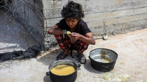 İsrail'in 64 gündür yardım girişini engellediği Gazze'de 3 bin 500 çocuk açlıktan ölebilir