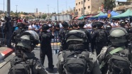 İsrail'in Filistinlilere Mescid-i Aksa'da cuma engeli