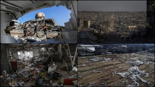 İsrail'in Gazze'de 2025'te hayati sekt&ouml;rlere verdiği doğrudan zarar 33 milyar doları