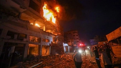 İsrail'in Gazze'ye d&uuml;zenlediği hava saldırılarında en az 7 Filistinli hayatını kaybetti