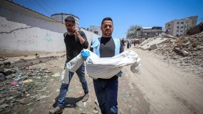 İsrail'in Gazze'ye d&uuml;zenlediği saldırılarda biri &ccedil;ocuk 2 Filistinli hayatını kaybetti