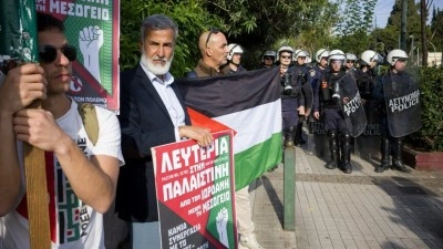 İsrail'in K&uuml;resel Sumud Filosu'na saldırısı d&uuml;nyanın farklı &uuml;lkelerinde protesto edildi
