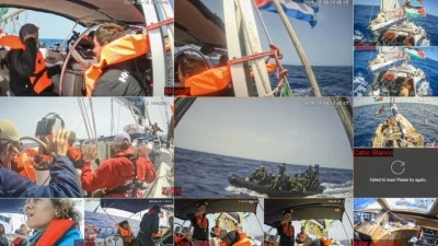 İsrail'in K&uuml;resel Sumud Filosu'na saldırısına d&uuml;nyadan tepkiler s&uuml;r&uuml;yor