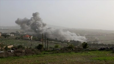 İsrail'in L&uuml;bnan'ın Bekaa b&ouml;lgesinde d&uuml;zenlediği saldırıda 4 kişi &ouml;ld&uuml;