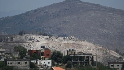 İsrail'in L&uuml;bnan'ın g&uuml;neyinde patlayıcılarla hedef aldığı b&ouml;lgedeki b&uuml;y&uuml;k tahribat g&ouml;r&uuml;nt&uuml;