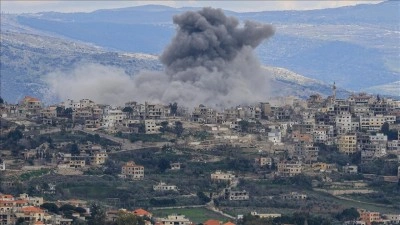 İsrail'in L&uuml;bnan'ın g&uuml;neyine d&uuml;zenlediği hava saldırılarında 5 kişi daha hayatını kaybetti