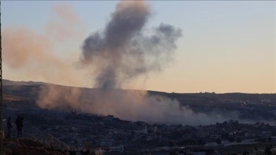 İsrail'in L&uuml;bnan-Suriye sınırında d&uuml;zenlediği hava saldırısında 4 kişi &ouml;ld&uuml;