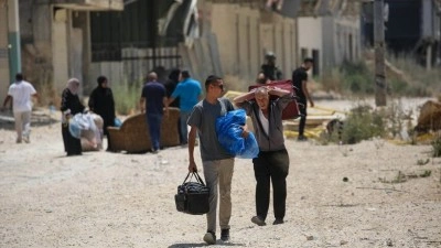 İsrail'in tahliye ettiği Nur Şems Kampı&rsquo;na d&ouml;nen Filistinliler evlerini yağmalanmış ve boş halde buldu