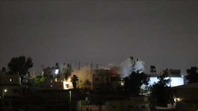 İsrail ordusu Batı Şeria'da Kasım 2025'te &ouml;ld&uuml;rd&uuml;ğ&uuml; Filistinlinin evini yıktı