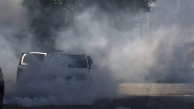 İsrail ordusu Batı Şeria'daki turistik b&ouml;lgeye gaz bombaları atarak baskın d&uuml;zenledi