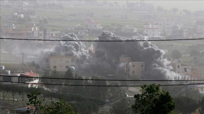 İsrail ordusu, L&uuml;bnan'ın g&uuml;neyinde 2 beldeye saldırılar d&uuml;zenledi