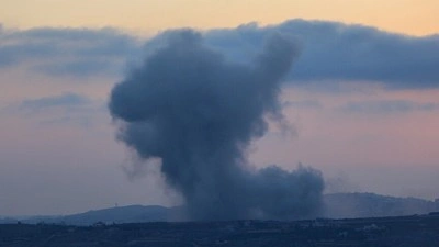 İsrail ordusu L&uuml;bnan'ın g&uuml;neyinde bir&ccedil;ok noktaya hava saldırısı d&uuml;zenledi
