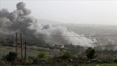 İsrail ordusu, L&uuml;bnan'ın g&uuml;neyinde iki beldeyi hedef aldı