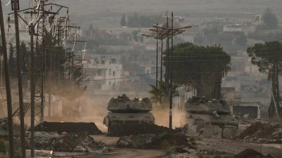 İsrail ordusu, Suriye'nin Dera kırsalında konuşlanmaya başladı