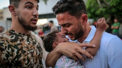 İsrail ordusunun Gazze Şeridi'ne başlattığı soykırımın &uuml;zerinden 1000 g&uuml;n ge&ccedil;ti