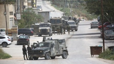 İsrail ordusunun işgal altındaki Batı Şeria'daki saldırısında 1 Filistinli yaralandı